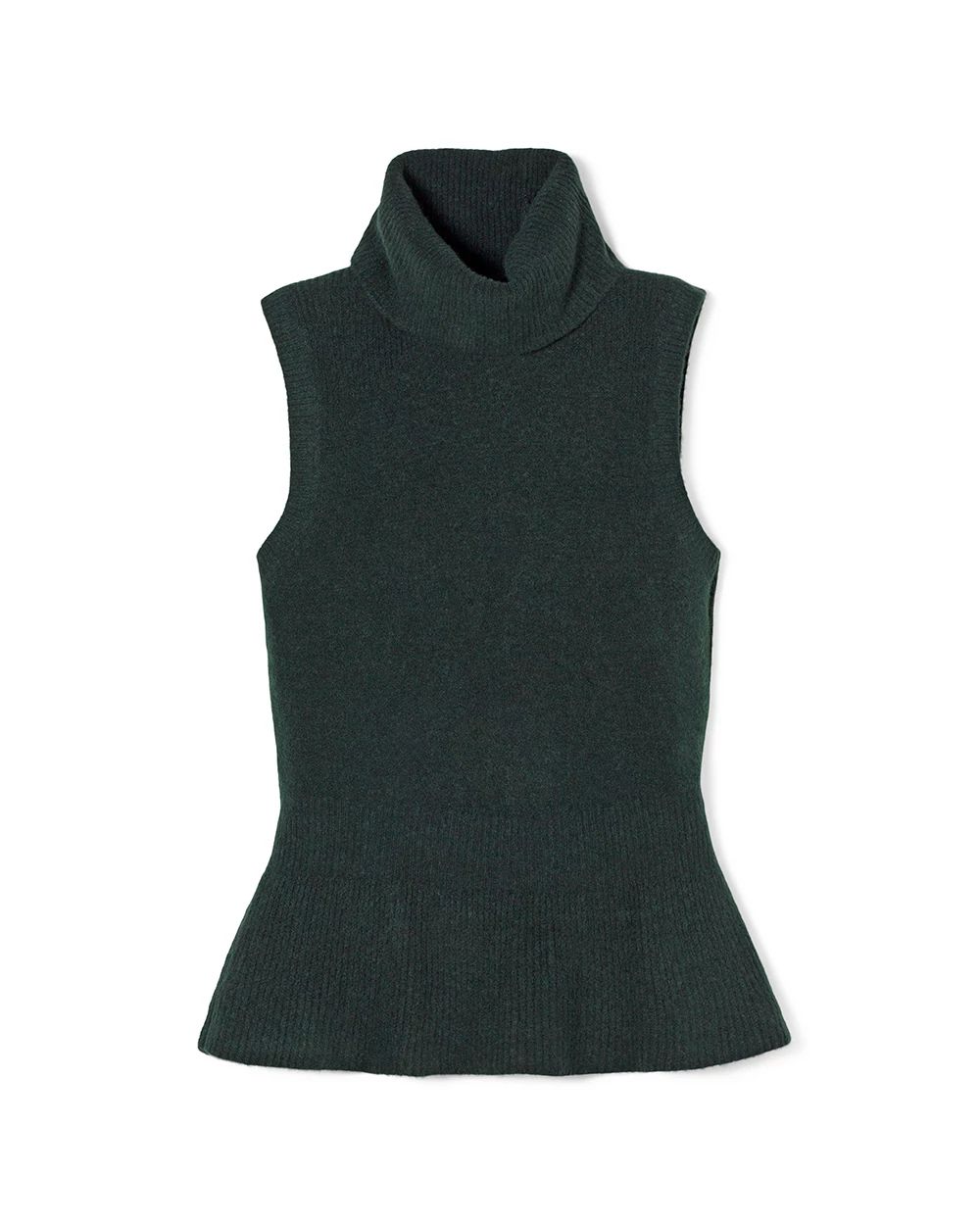 Sleeveless Soft Tank Peplum