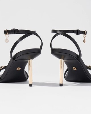 Strappy Buckle Heel click to view larger image.