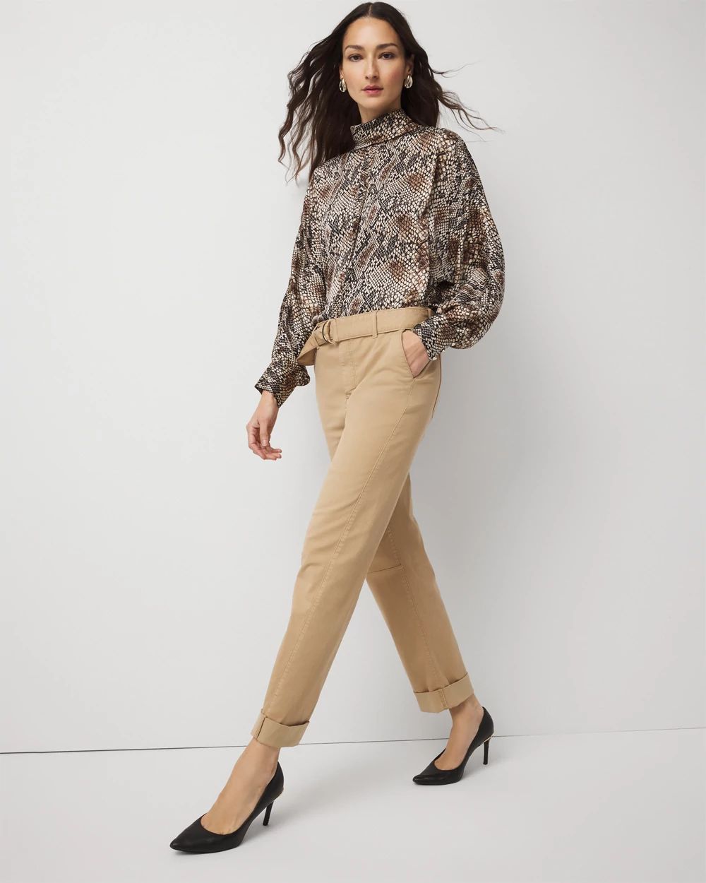 Pret High Rise Straight Ankle Pant click to view larger image.