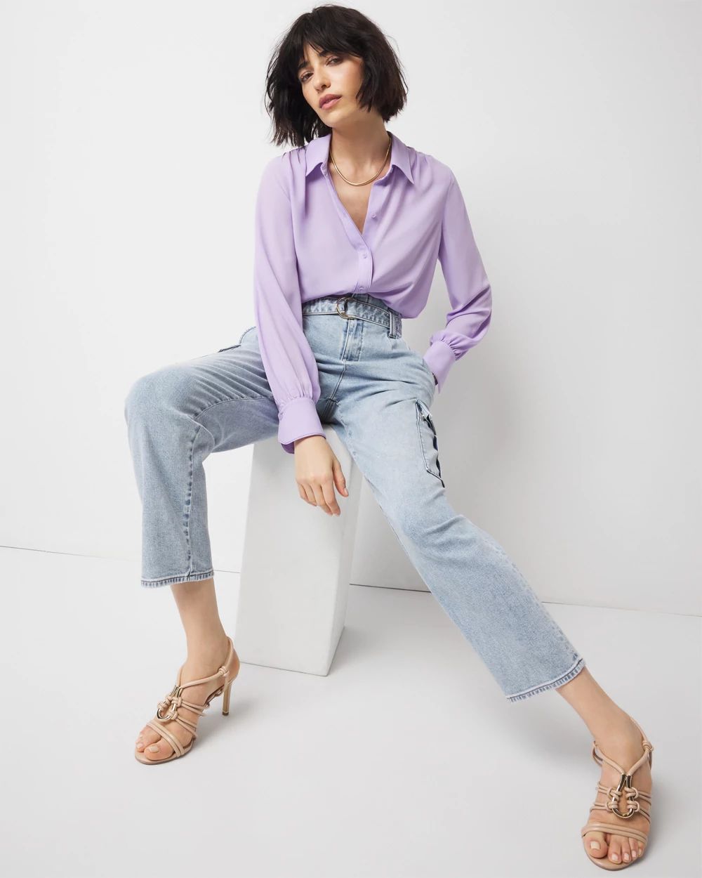 Soft Shirt with Piping
