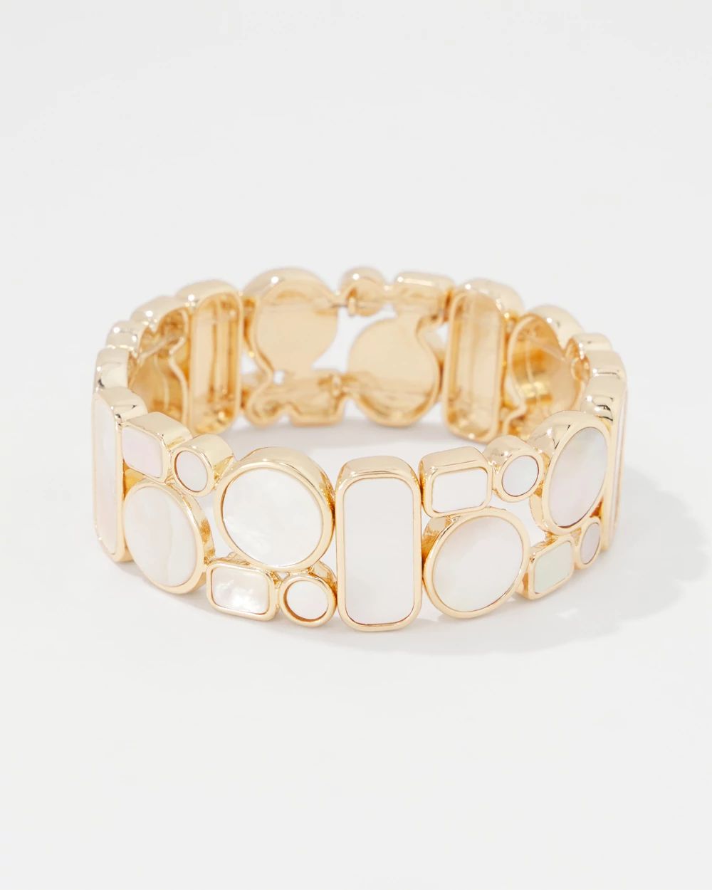 Mother of Pearl Stretch Bracelet