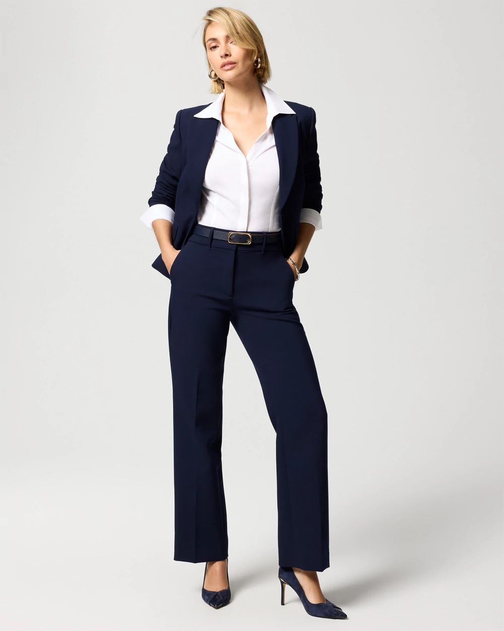 Luxe Stretch High Rise Riley Trouser
