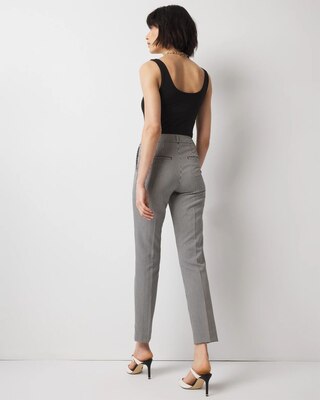 WHBM® Elle Slim Ankle in Gingham click to view larger image.