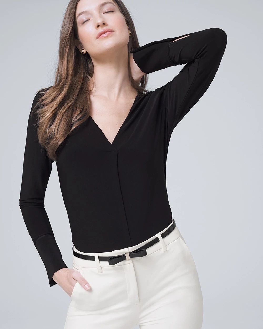 Skinny Bow Belt