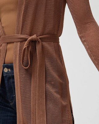 Crochet Belted Coverup
