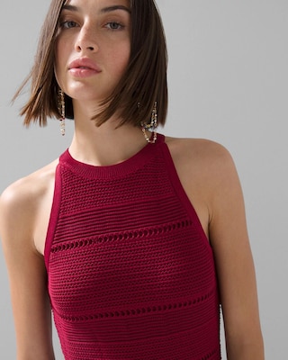 Knit Halter Dress