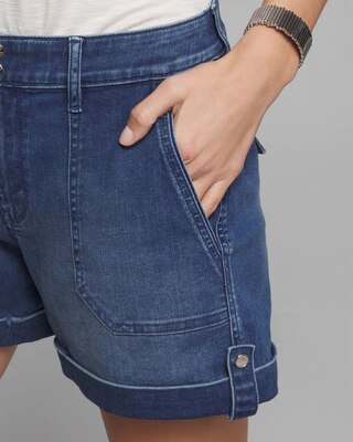 Outlet WHBM Denim Utility Short