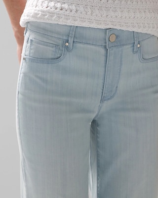 High-Rise Tencel Wide Leg Jeans
