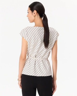 Tie-Waist Blouse click to view larger image.