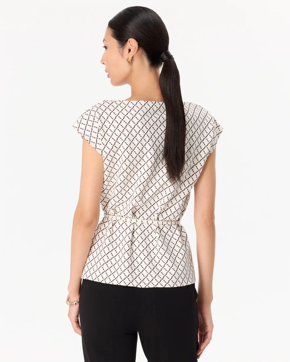 Tie-Waist Blouse click to view larger image.