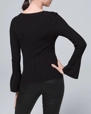 Ribbed Scoopneck Sweater