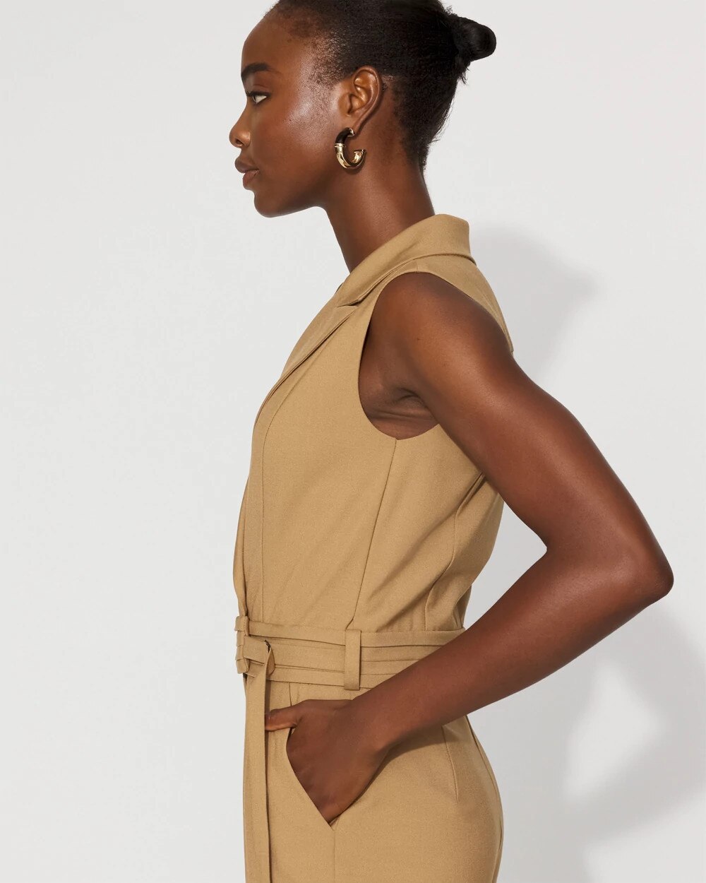 Tailored Blazer Jumpsuit - image 3