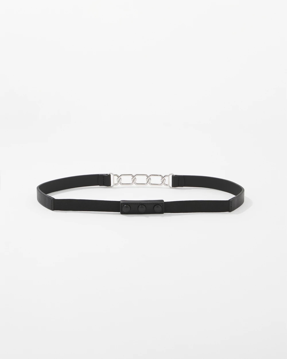 Silver Chain Stretch Belt - image 3