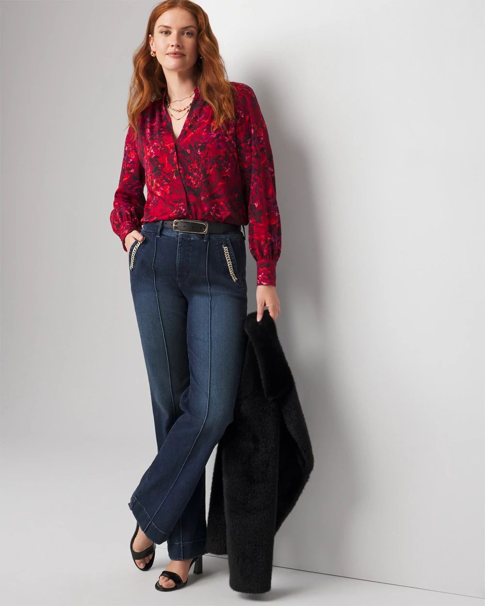 Curvy Extra High-Rise Everyday Soft Denim™ Trouser Jean