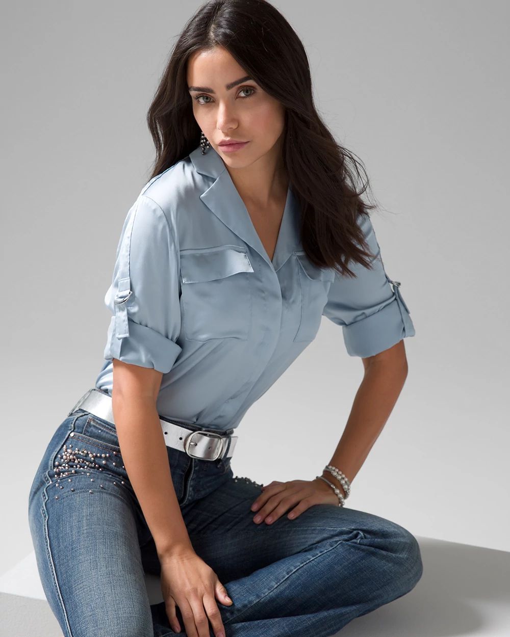 Soft Shirt with Adjustable Sleeves