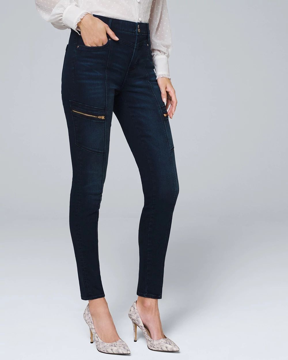 Sculpt High-Rise Skinny Ankle Jeans