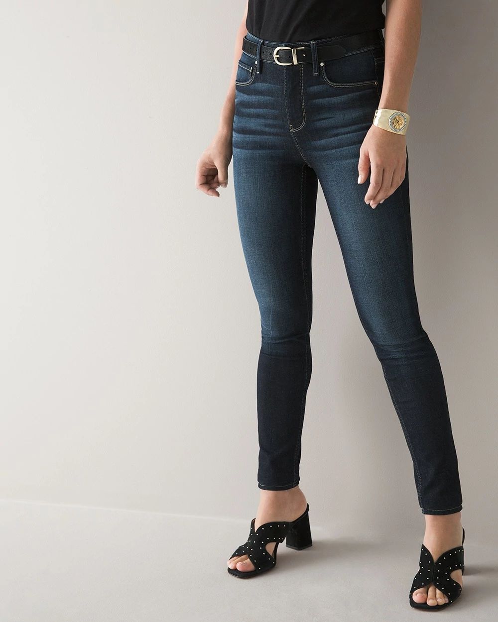 High-Rise Sculpt Skinny Ankle Jeans