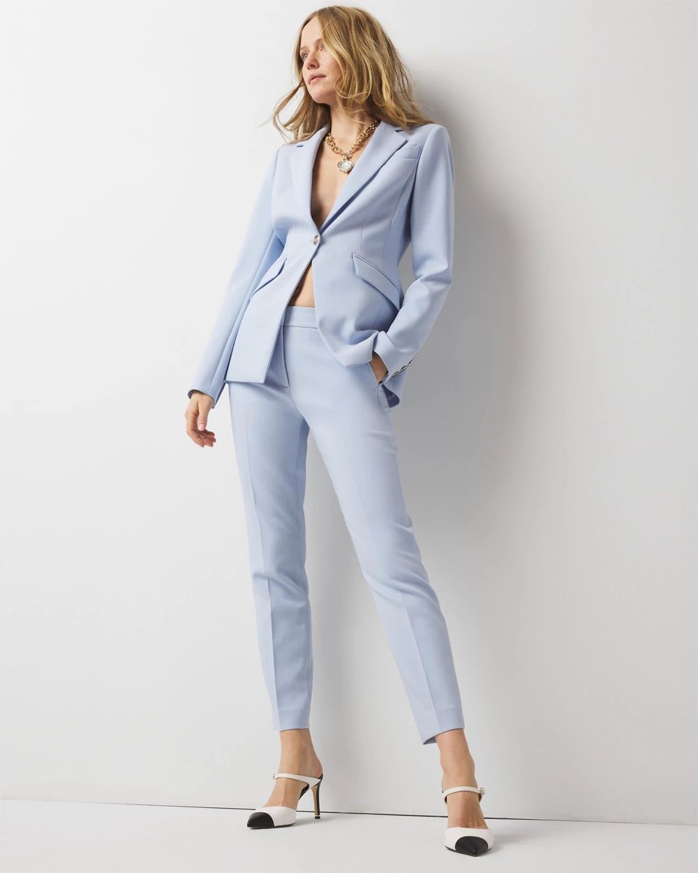 Petite WHBM® One-Button Blazer