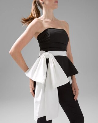 Drama Bow Bustier