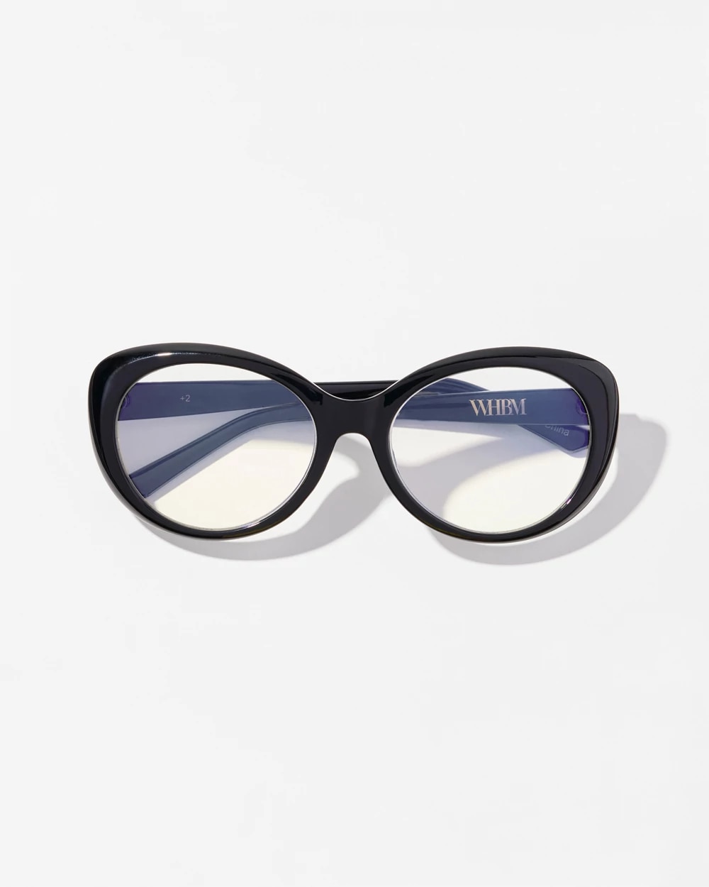 Black Rounded Reading Glasses