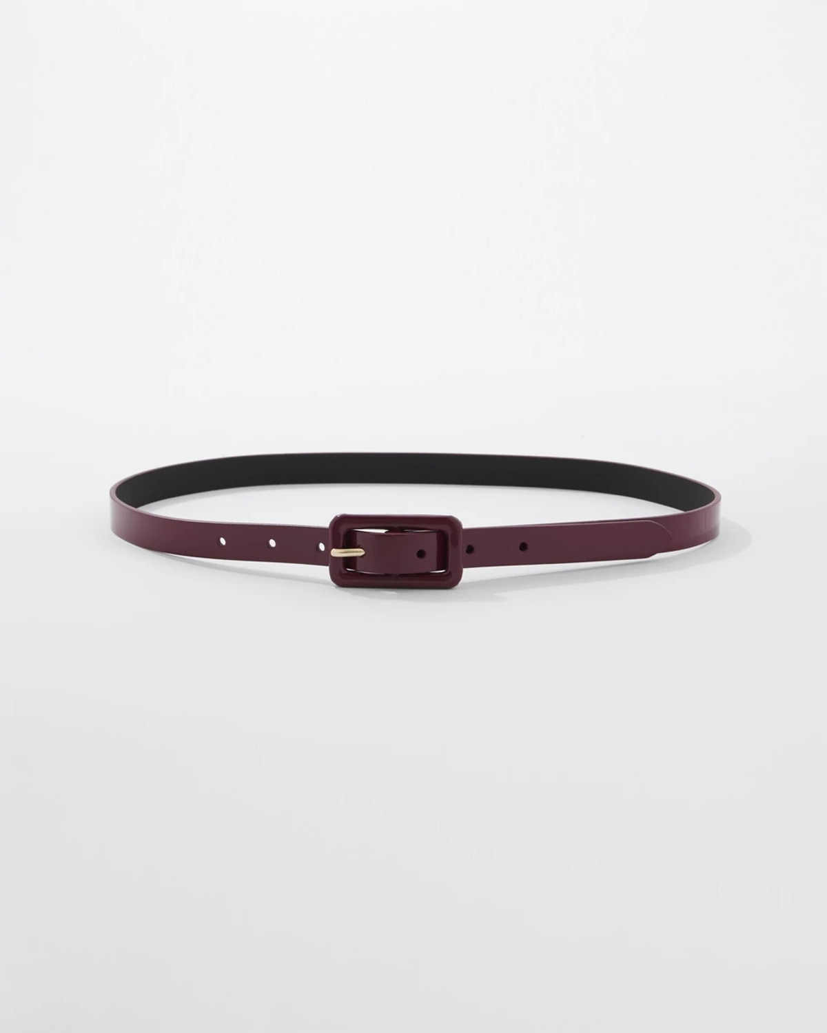 White House Black Market Faux Leather Skinny Belt