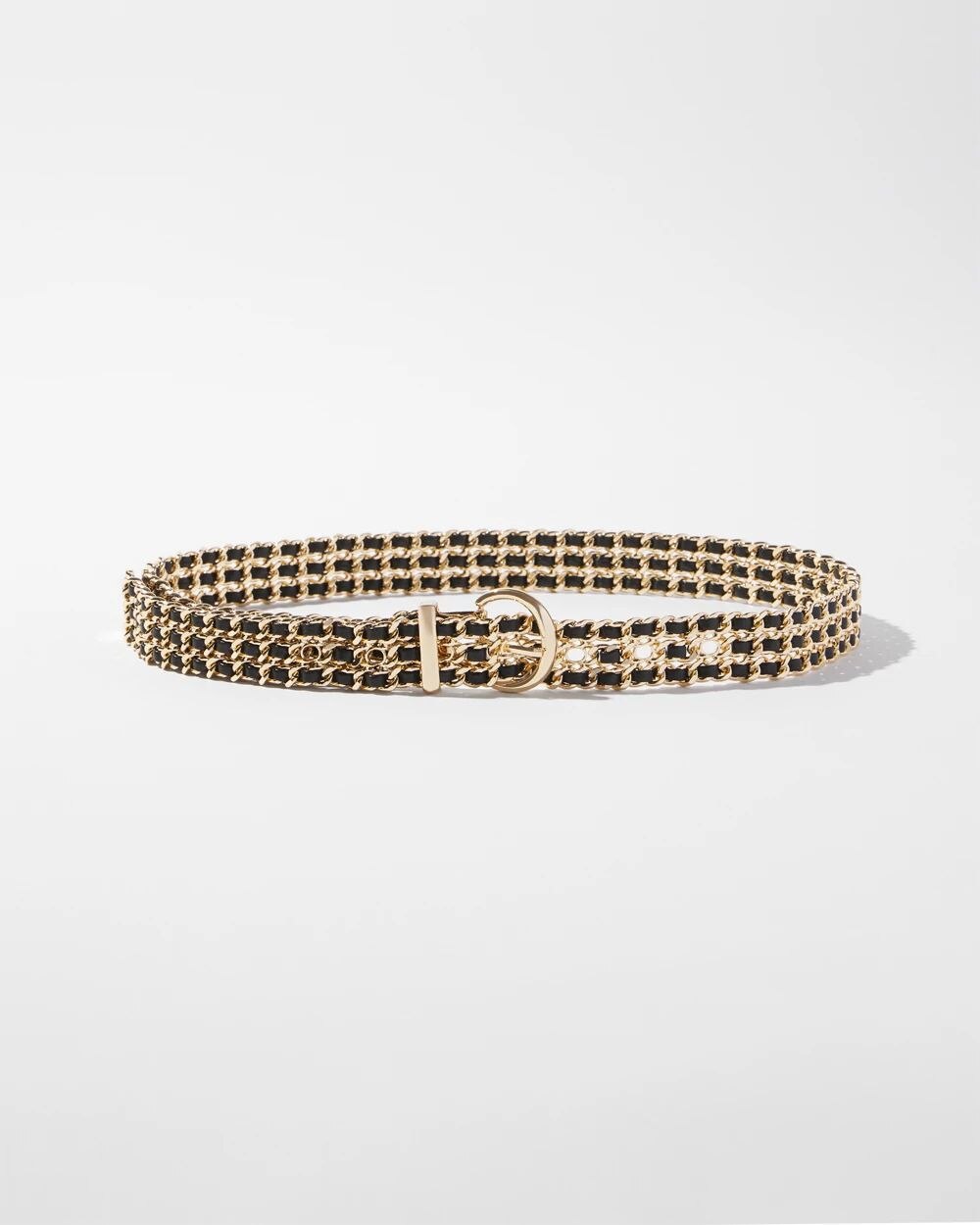 Woven Chain Waist Belt