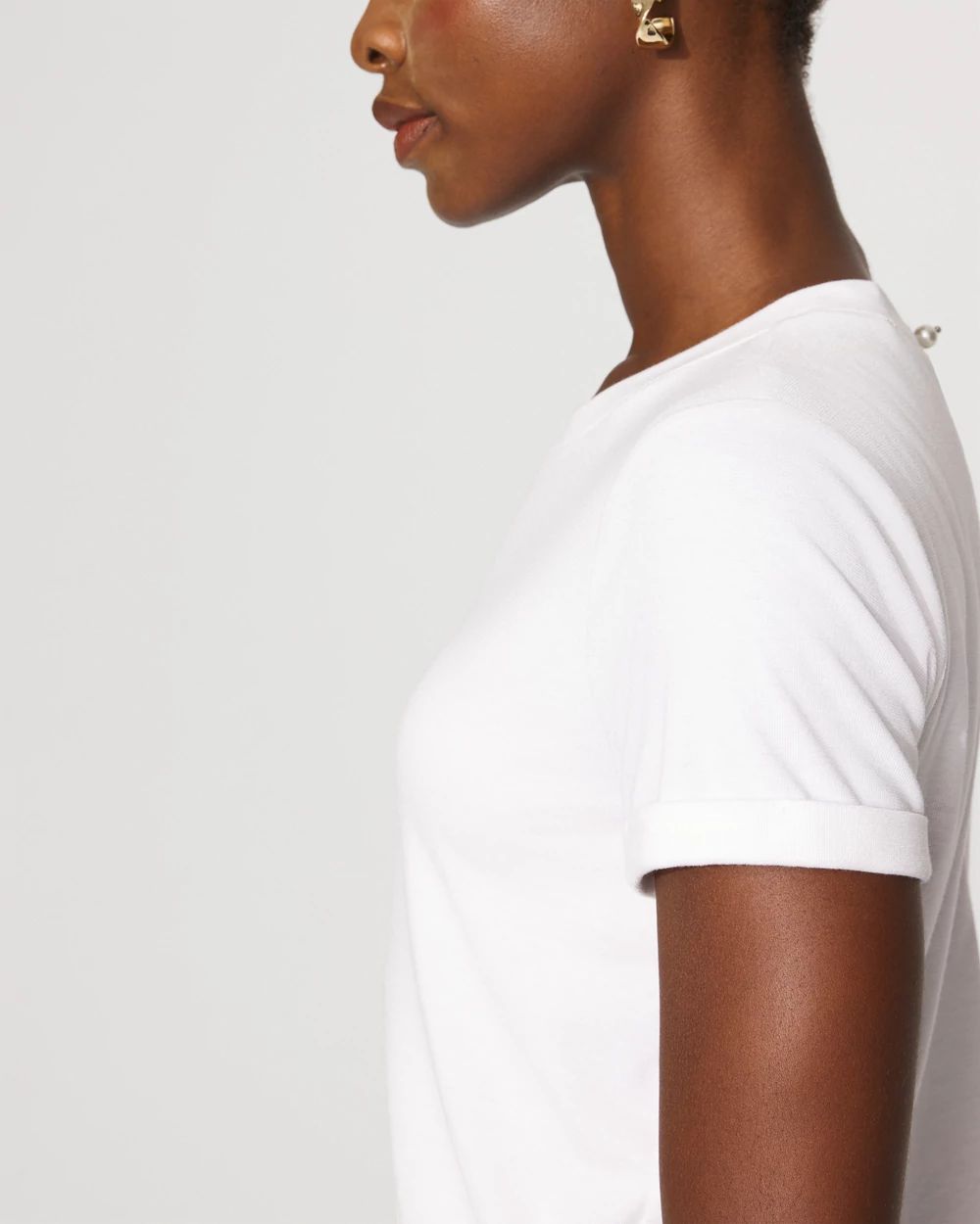 Easy Crewneck Tee click to view larger image.