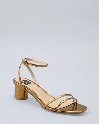 Bronze Strappy Sandal