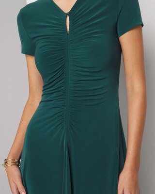 Short Sleeve Keyhole Dress click to view larger image.