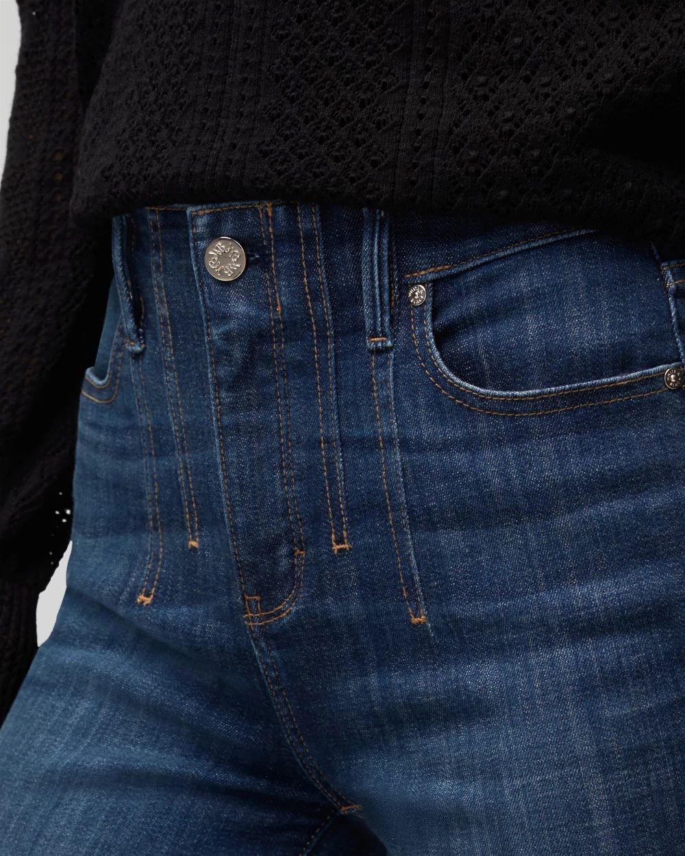 High-Rise Everyday Soft Denim™ Darts Slim Ankle Jeans