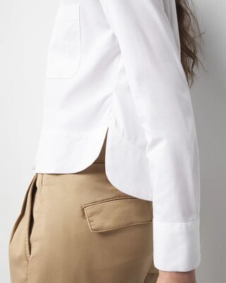 Pocket Poplin Shirt click to view larger image.