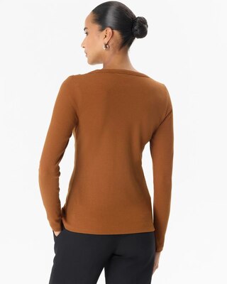 Ribbed Long Sleeve Top click to view larger image.