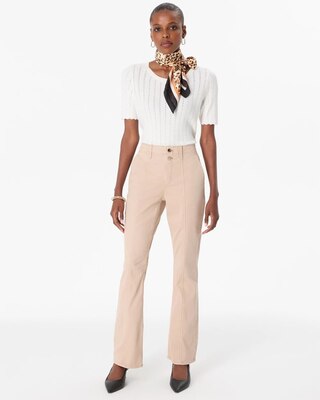 Pret Seamed High-Rise Bootcut Jean