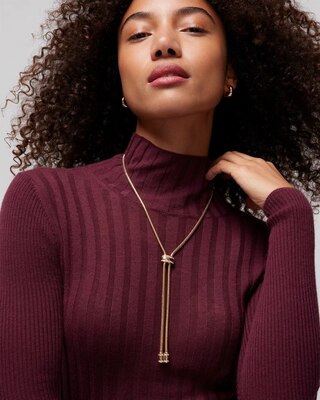 Gold Snake Chain Necklace