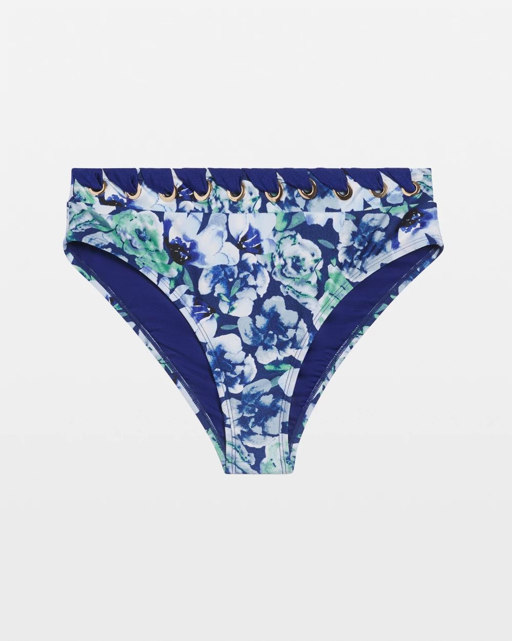Grommet Lace-Up Bottom