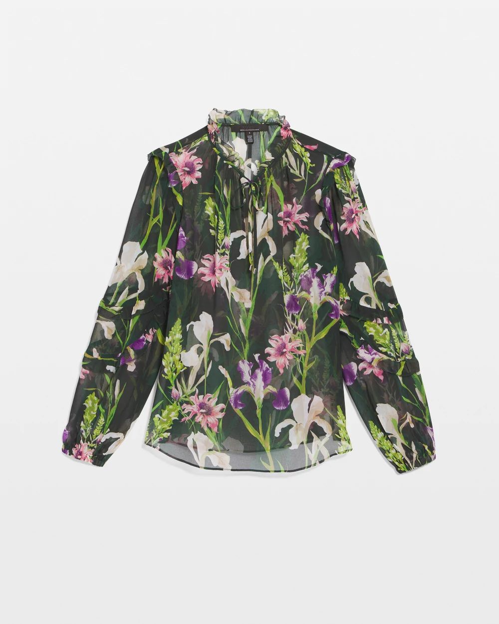 Long Sleeve Romantic Blouse click to view larger image.