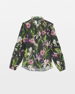 Long Sleeve Romantic Blouse click to view larger image.