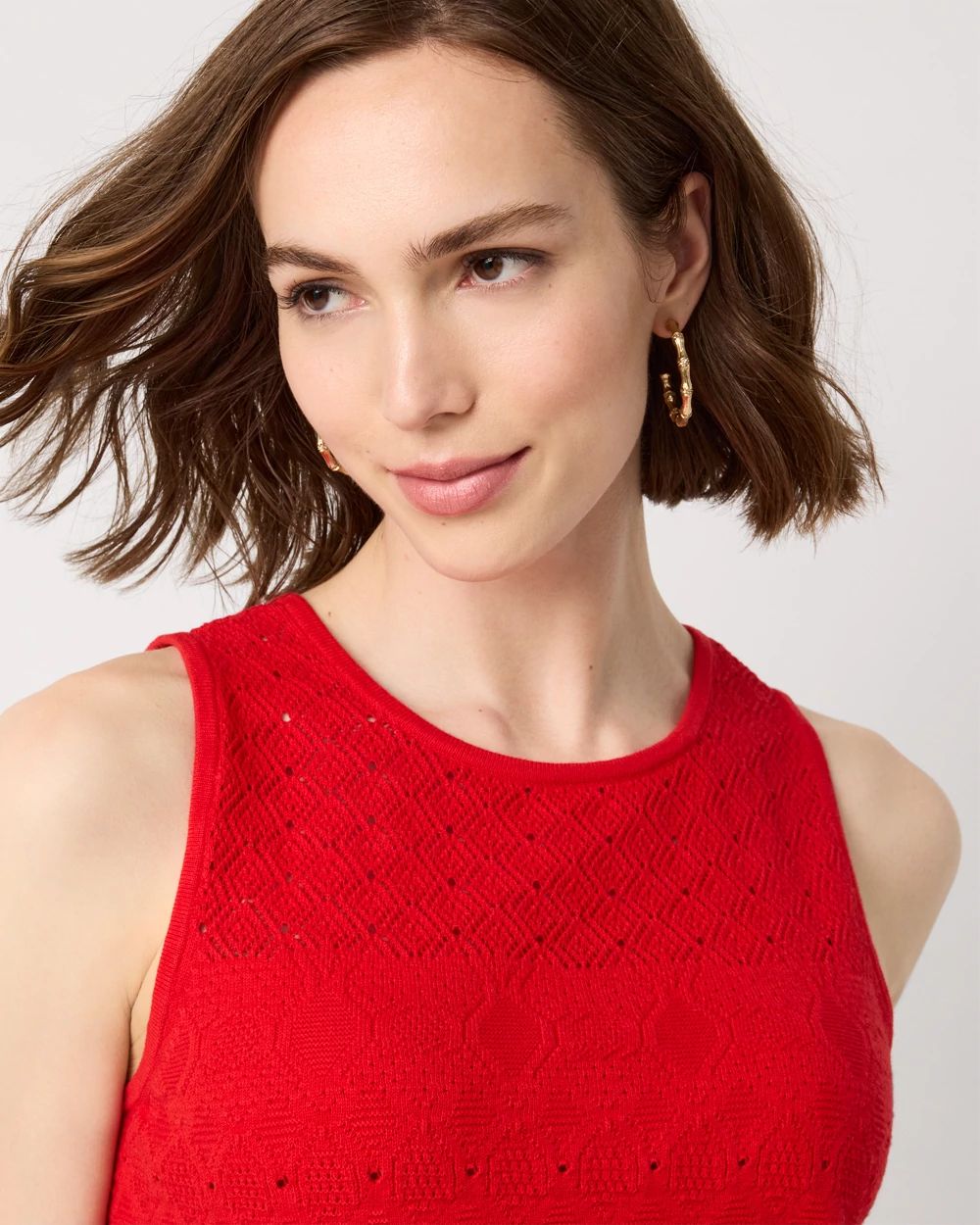 Knit Crewneck Tank