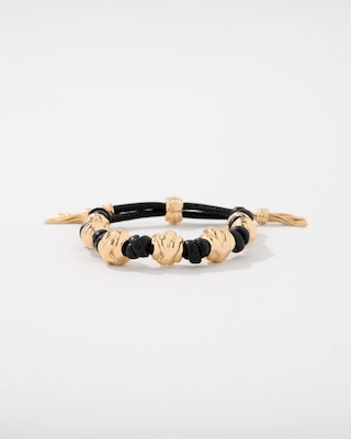 Sculptural Knot Adjustable Bracelet click to view larger image.