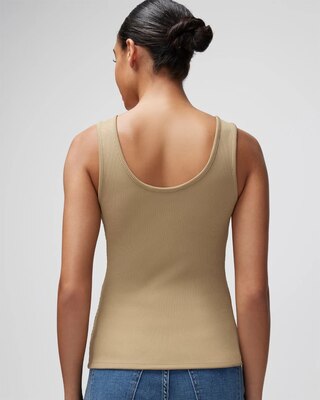 WHBM® FORME Rib Scoop Tank