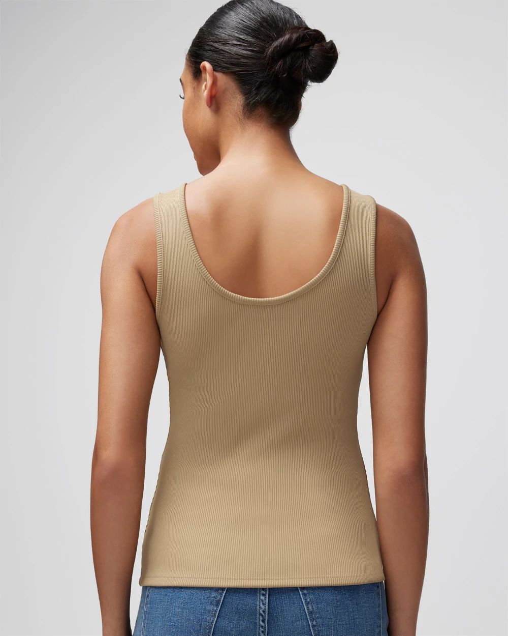 WHBM® FORME Rib Scoop Tank
