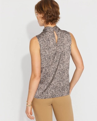 Satin Twist Neck Shell click to view larger image.