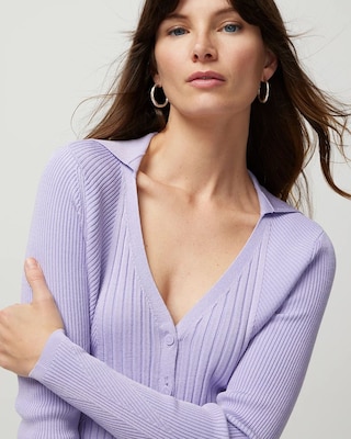 Ribbed Cardigan