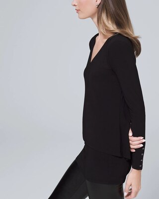 Layered Knit Tunic