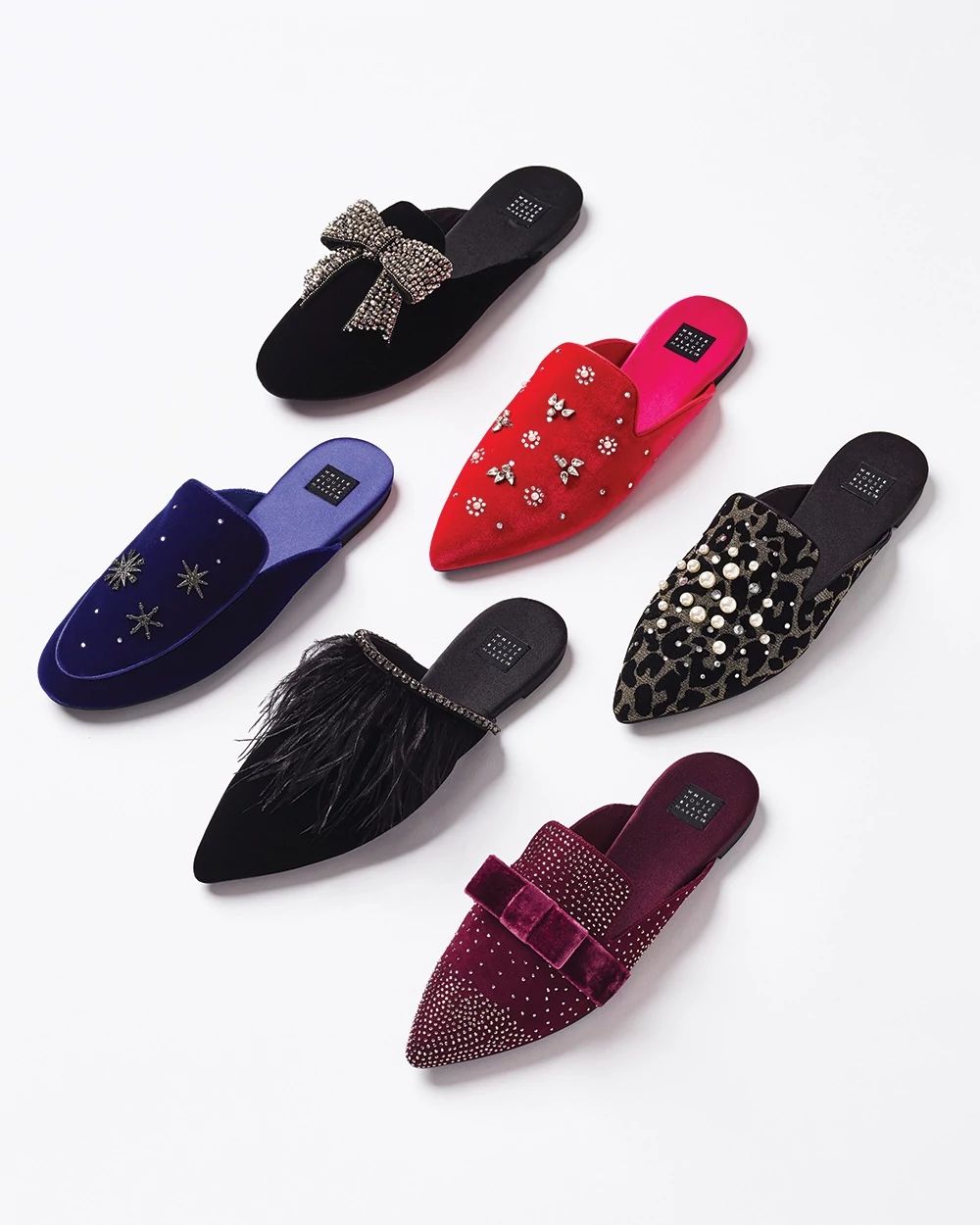 Embellished Mules