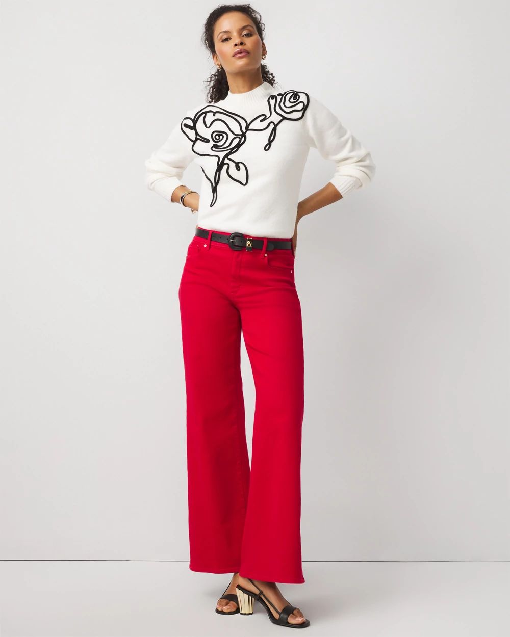 Pret Mid Rise Wide Leg Pant