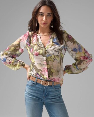 Rosé All Holiday Blouse