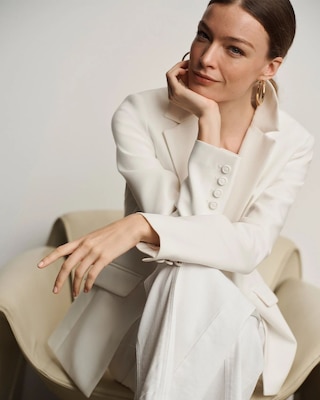 WHBM® One-Button Blazer click to view larger image.