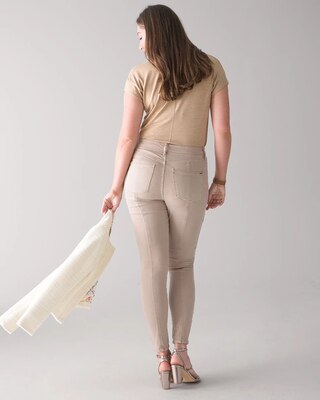 Curvy High-Rise Skinny Ankle Jeans