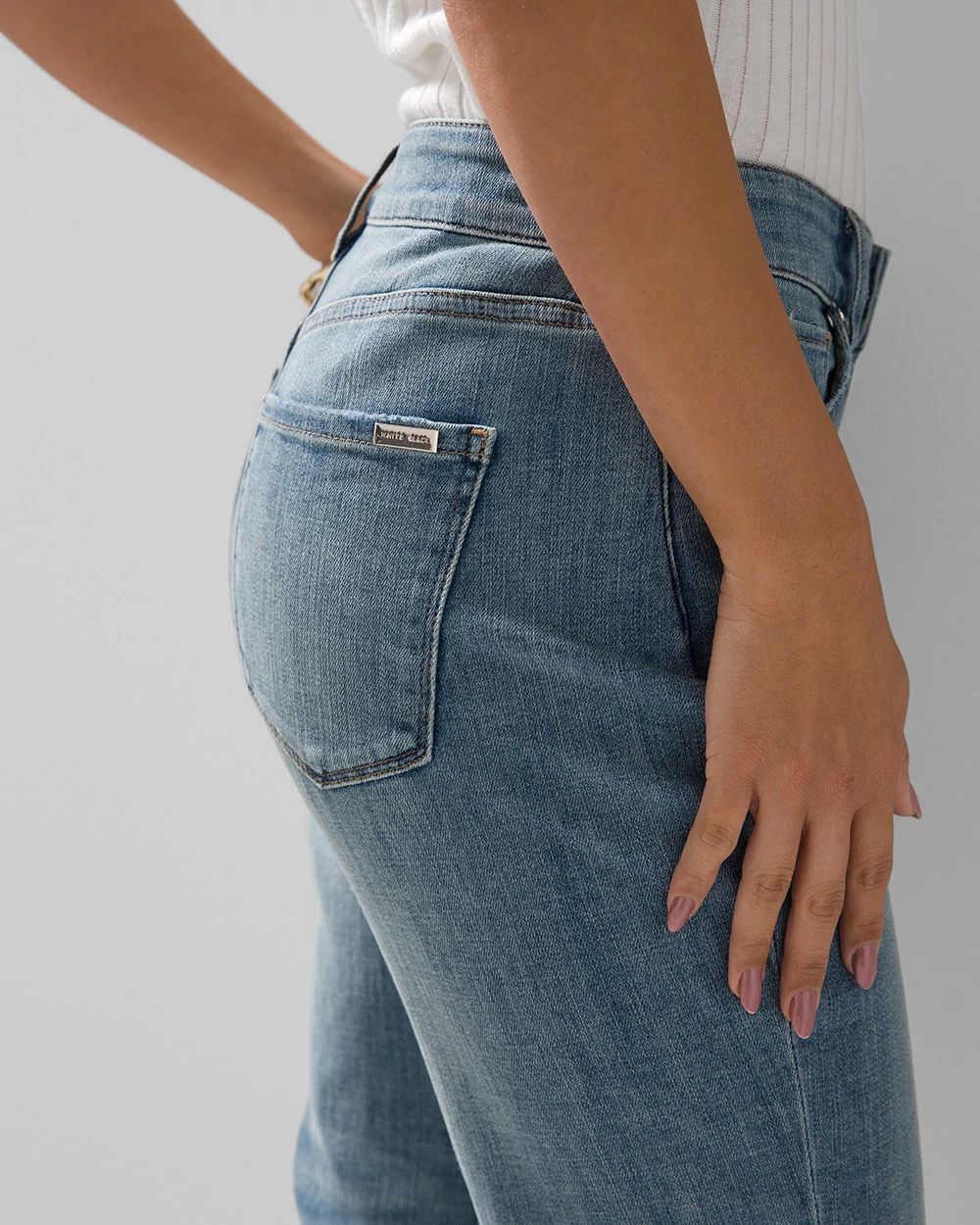 Mid-Rise Everyday Soft Denim™ Girlfriend Jeans